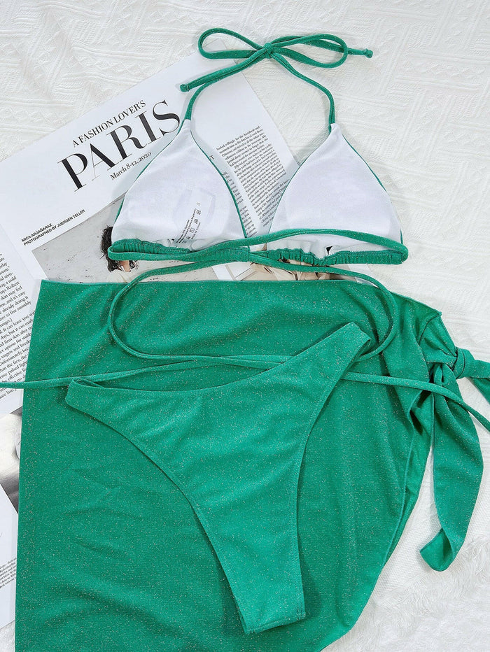 SPARK Twinkle Bikini 3 Piece Set CSB879W