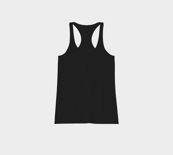 "Spring Rain" Comfort Racerback Tank Top (Black, Purple, Pink, Green)
