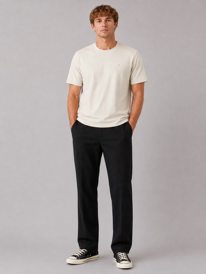 Clean Cut Copenhagen STABLE T-SHIRT T-shirts S/S Ecru