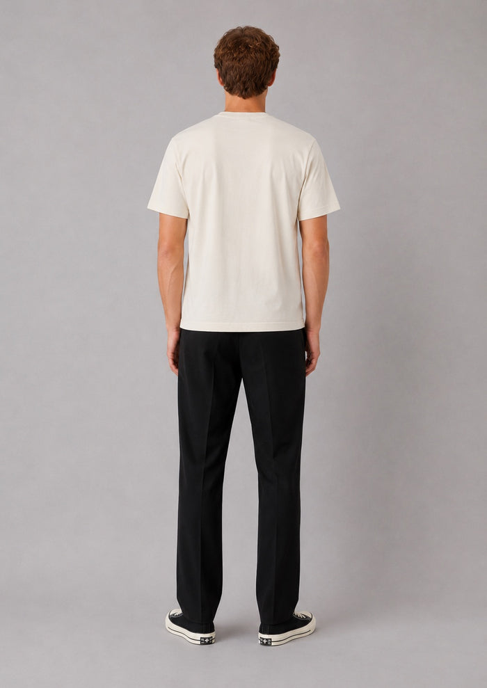Clean Cut Copenhagen STABLE T-SHIRT T-shirts S/S Ecru