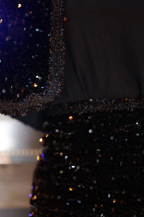 Starset Sequin Short Jacket (Black)