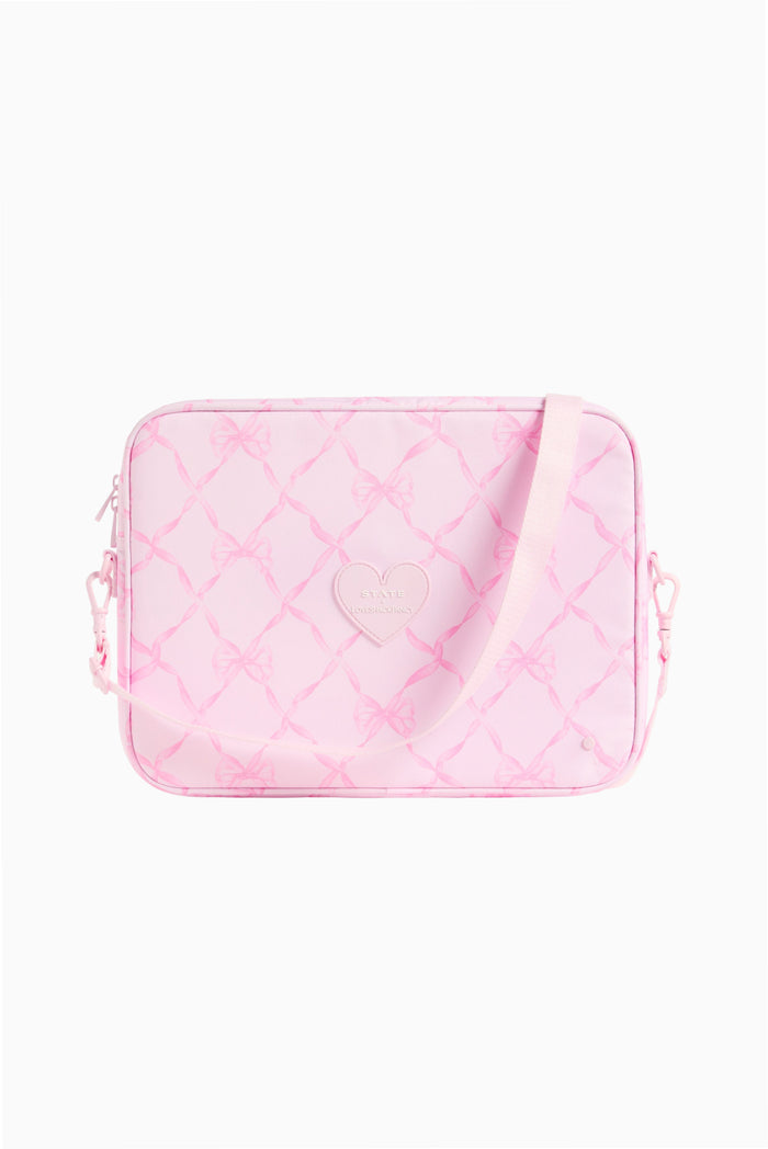 STATE x LoveShackFancy Baby Bow Allen Laptop Case