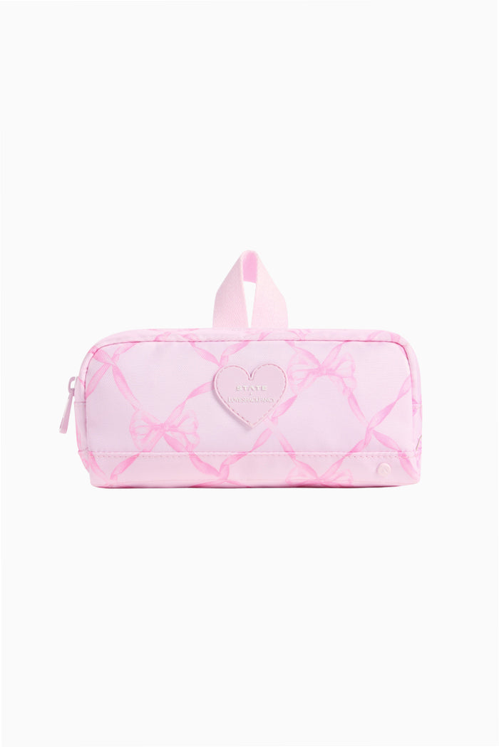 STATE x LoveShackFancy Baby Bow Clinton Pencil Case