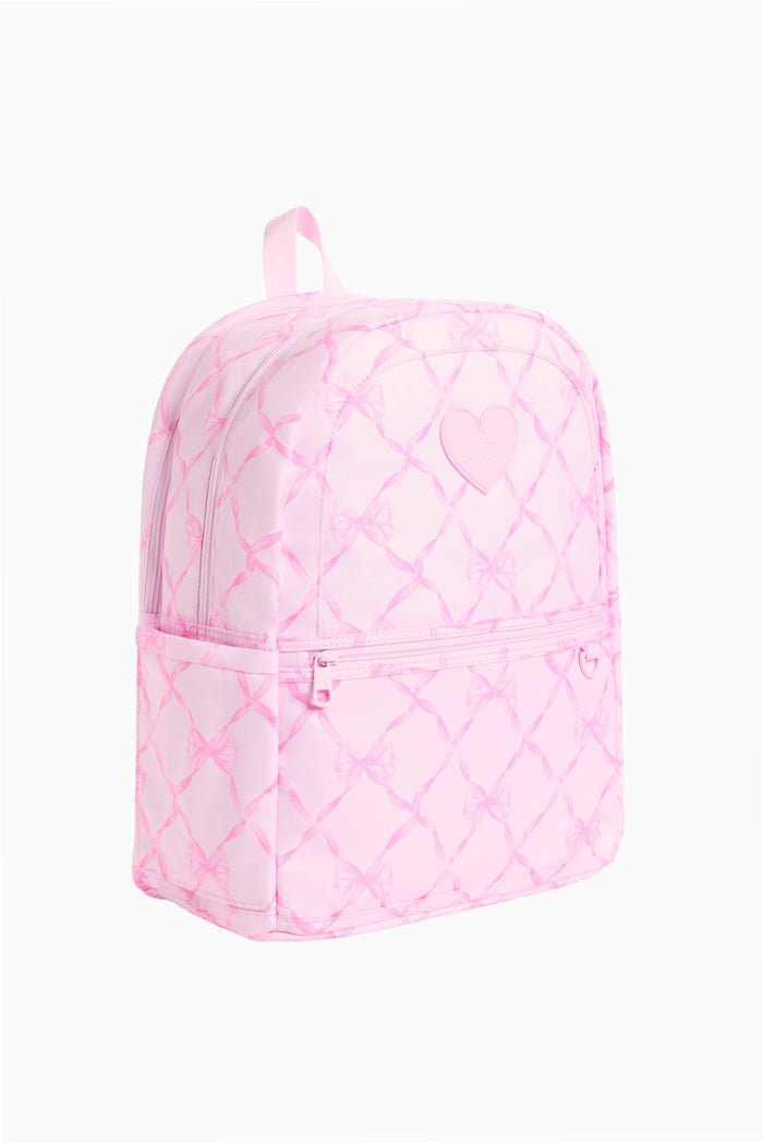 STATE x LoveShackFancy Baby Bow Kane Double Pocket Backpack