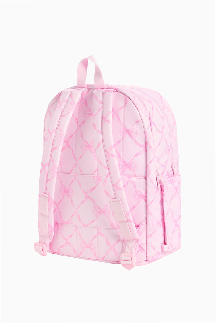 STATE x LoveShackFancy Baby Bow Kane Double Pocket Backpack