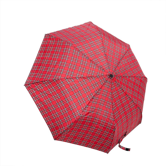 Stewart Royal Tartan Compact Folding Umbrella – Classic Check Design - Heritage Of Scotland -