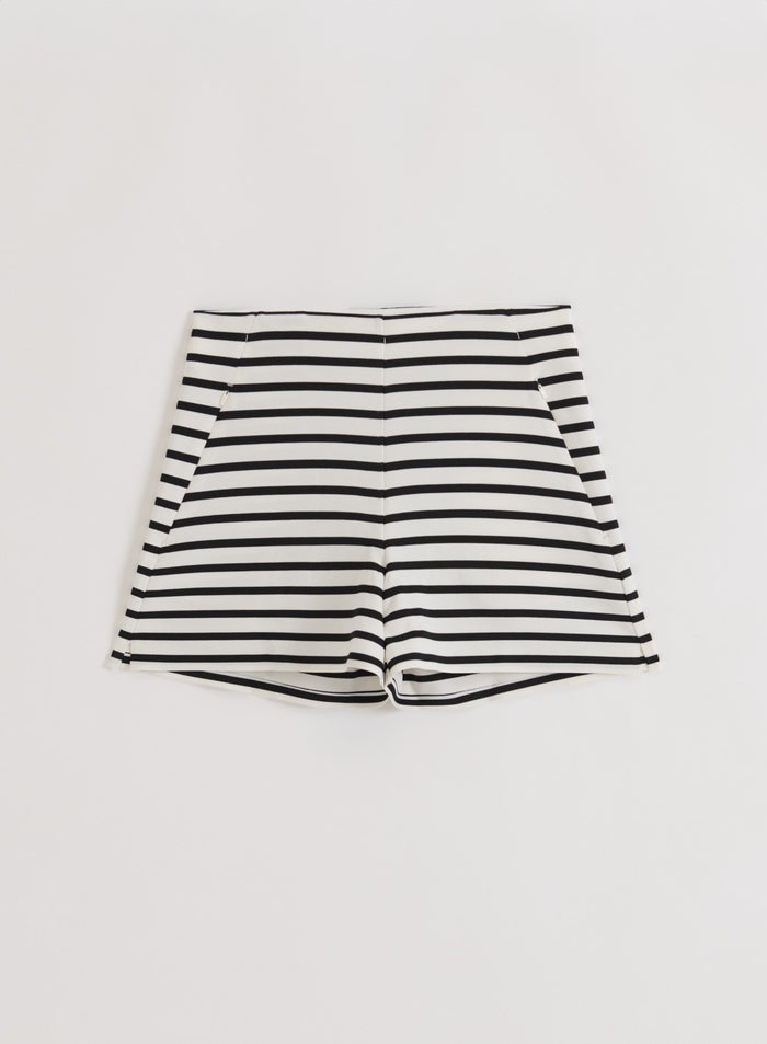 Stripe Luxe Shorts