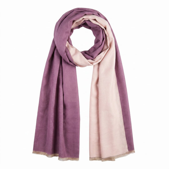 Super Soft Plain Stole – Bright Purple - Heritage Of Scotland - PURPLE
