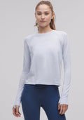 Swiftly Mesh-Back Long-Sleeve Shirt