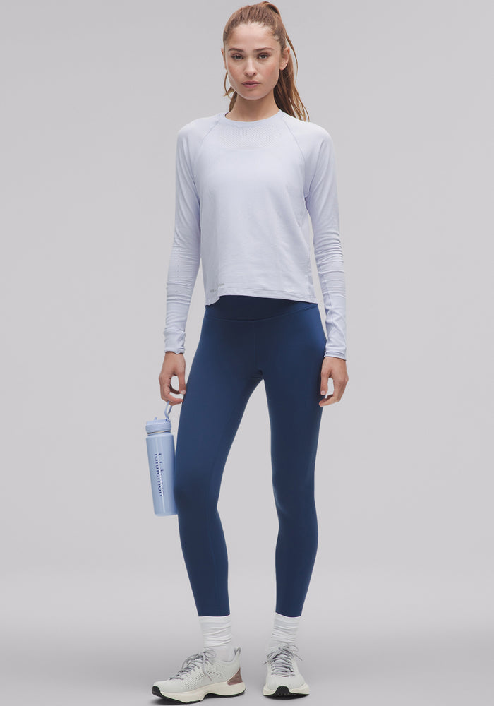 Swiftly Mesh-Back Long-Sleeve Shirt