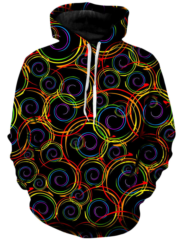 Swirl Abstract Unisex Hoodie Sartoris Art Epic Hoodie