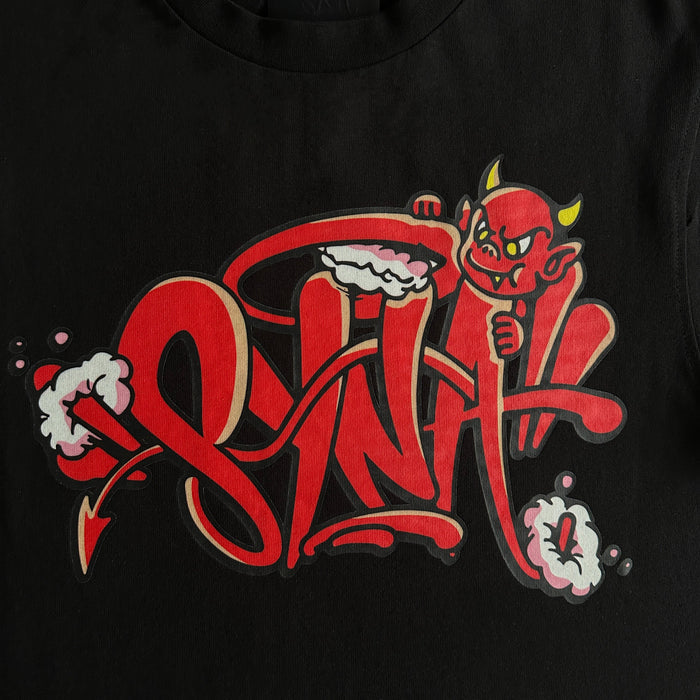 Syna World Devil Tee Black