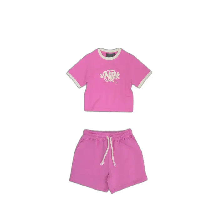 Syna World Team Womens Twinset Pink