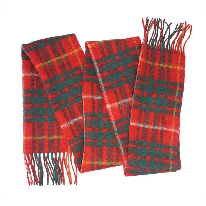 Tartan of Scotland 100% Pure New Wool Clan Scarf - Bruce - Heritage Of Scotland -