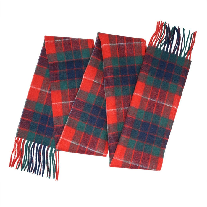 Tartan of Scotland 100% Pure New Wool Clan Scarf - Fraser Red - Heritage Of Scotland -