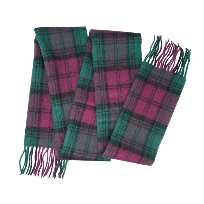 Tartan of Scotland 100% Pure New Wool Clan Scarf - Lindsay - Heritage Of Scotland -