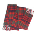 Tartan of Scotland 100% Pure New Wool Clan Scarf - Ross Red - Heritage Of Scotland -