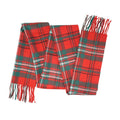 Tartan of Scotland 100% Pure New Wool Clan Scarf - Scott Red - Heritage Of Scotland -
