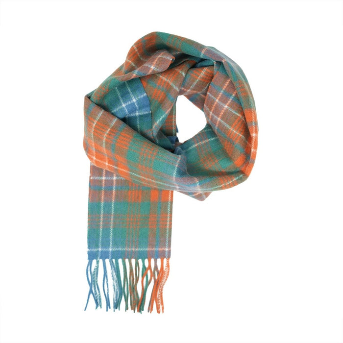 Tartan of Scotland 100% Pure New Wool Clan Scarf - Wilson Acient - Heritage Of Scotland -