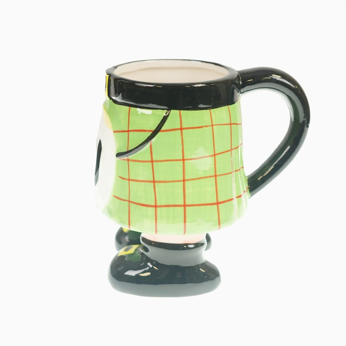 Tartan Scottish Kilt Ceramic Novelty Gift Mug - GREEN - Heritage Of Scotland -