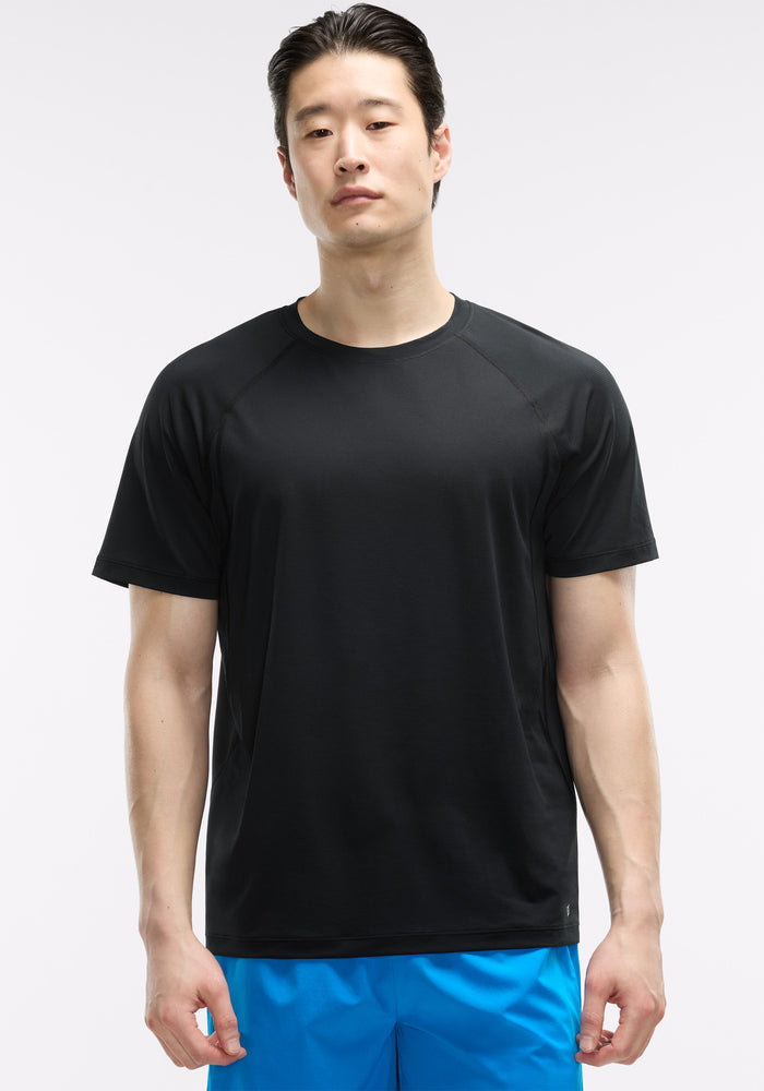 Textured Mesh Performance Short Sleeve
