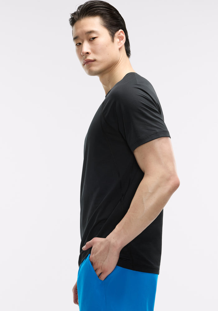 Textured Mesh Performance Short Sleeve