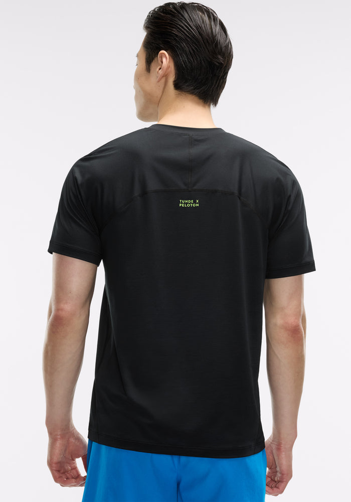 Textured Mesh Performance Short Sleeve