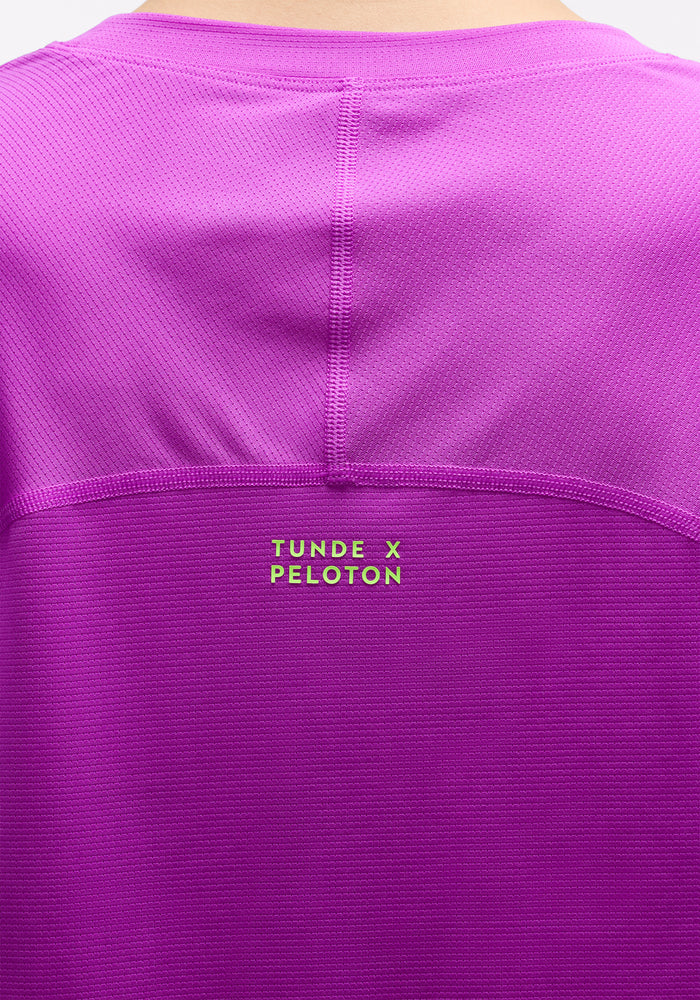 Textured Mesh Performance Short Sleeve