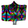 That Glow Flow Hooded Blanket Psychedelic Pourhouse Epic Hoodie