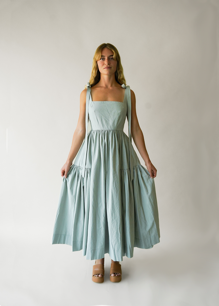 The Cozette Dress in Ameraucana