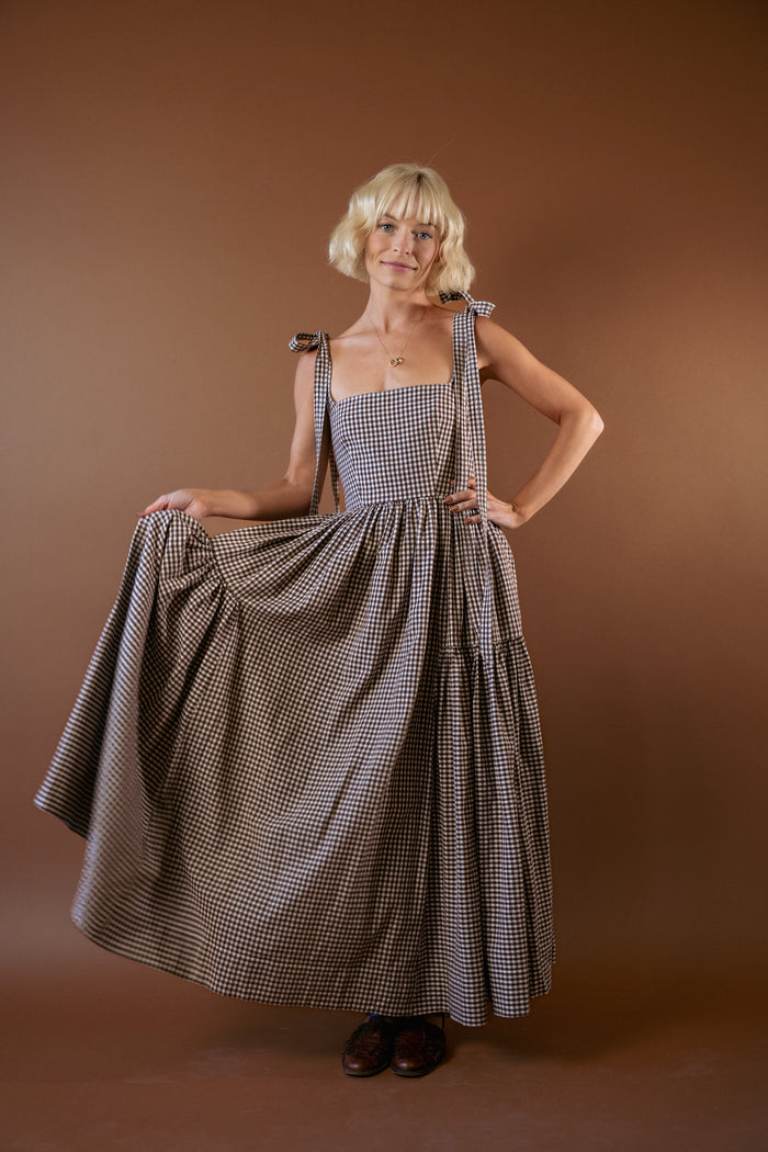 The Cozette Dress in Gingham