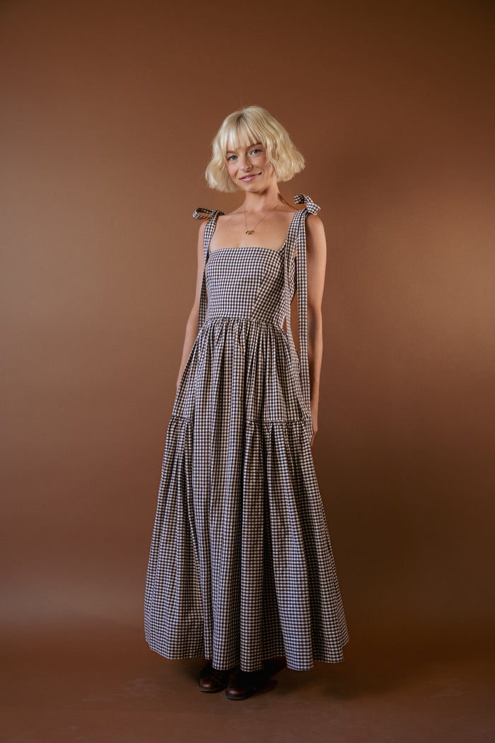 The Cozette Dress in Gingham