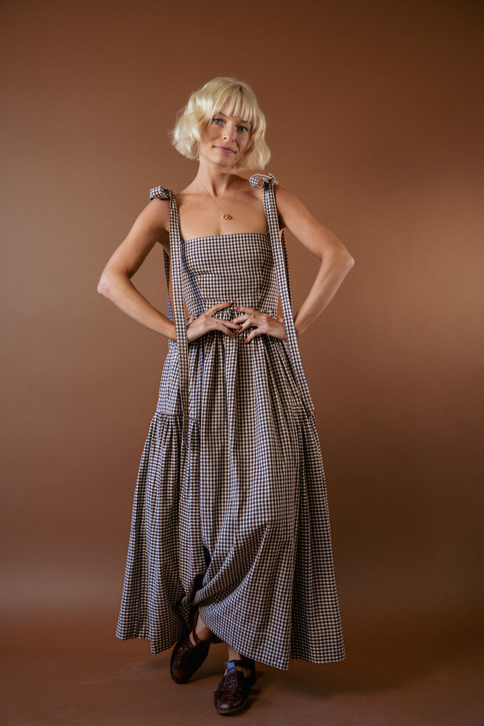The Cozette Dress in Gingham