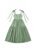 The Cozette Dress in Juniper