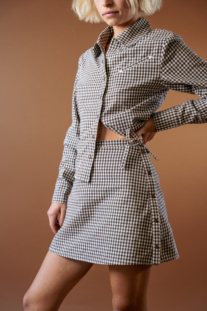 The Felicity Skort in Gingham