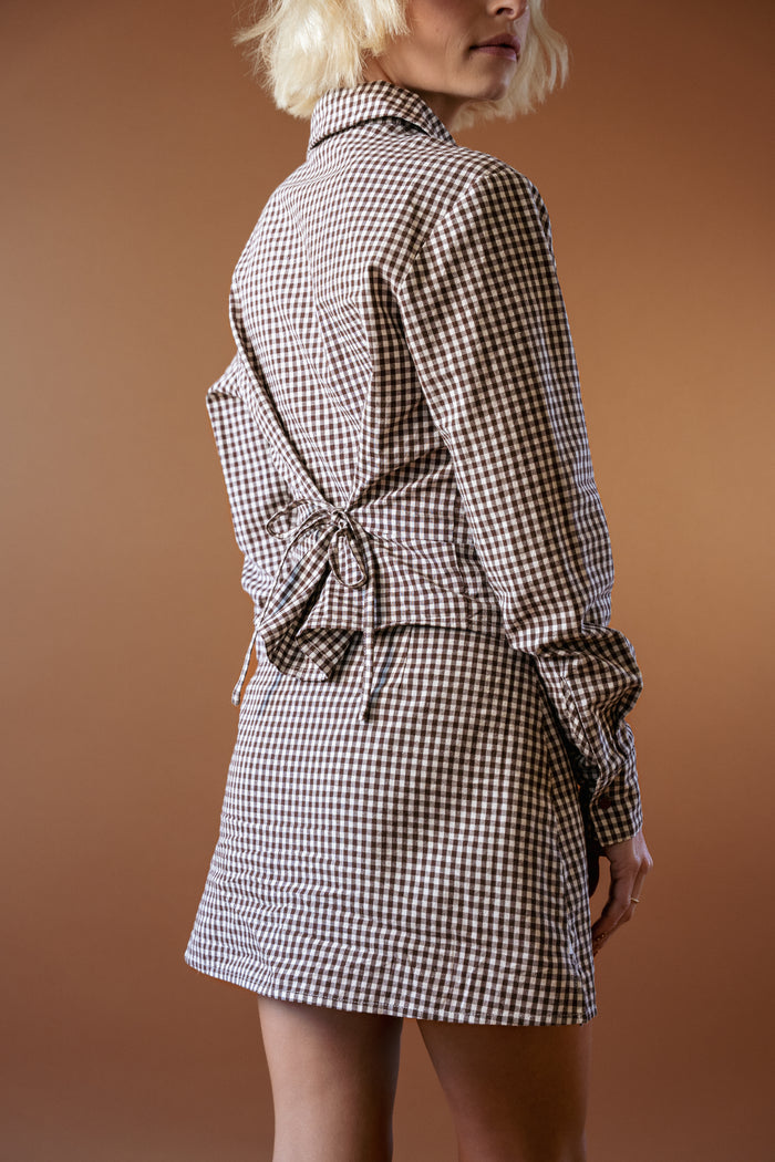 The Felicity Skort in Gingham
