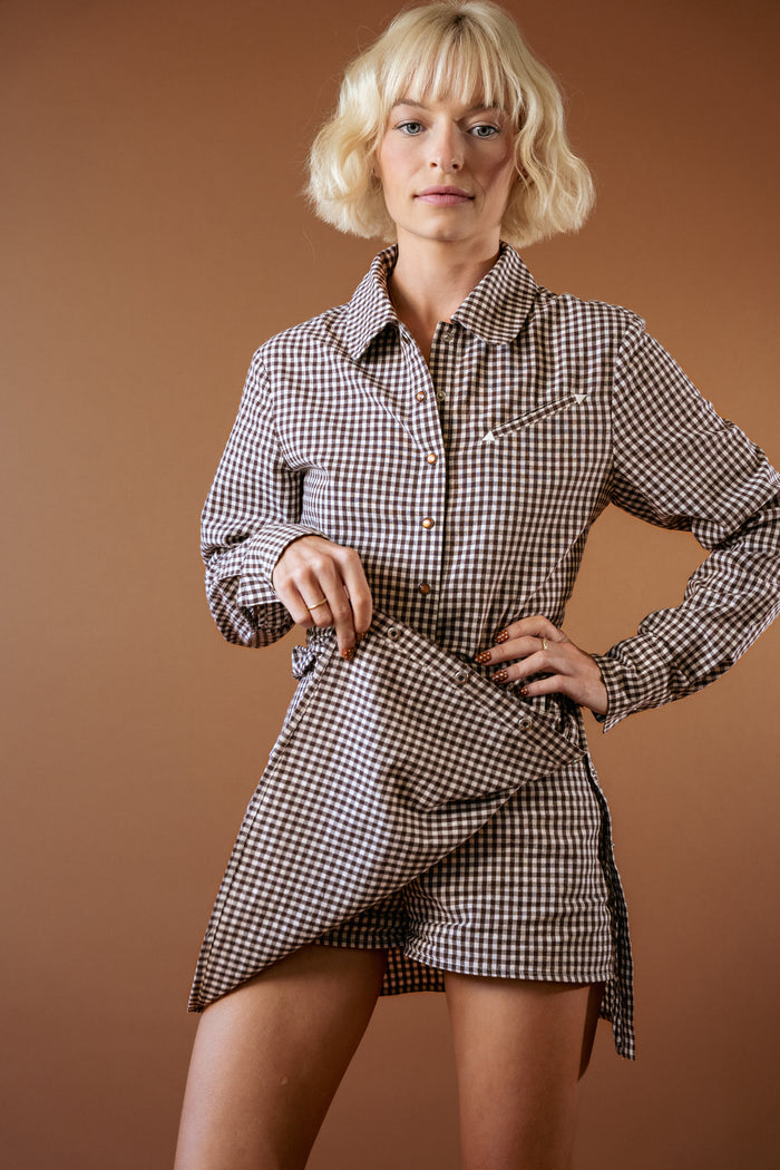 The Felicity Skort in Gingham