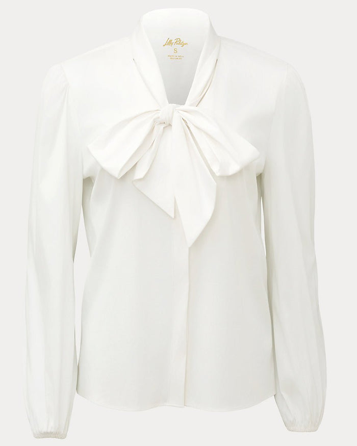 Lilly Pulitzer - The Lilly Shirt Blouse - Resort White