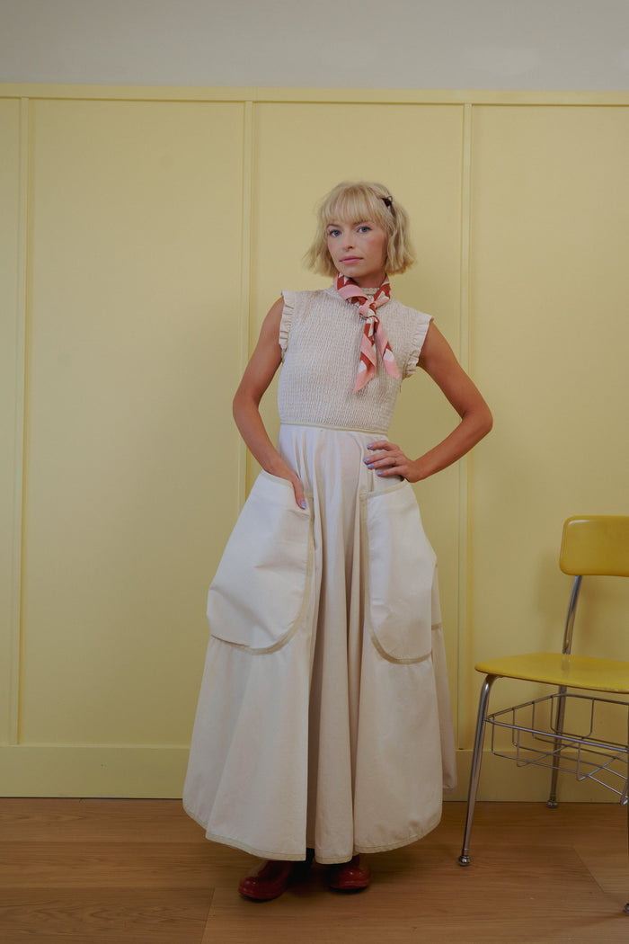 The Margot Dress in Natural