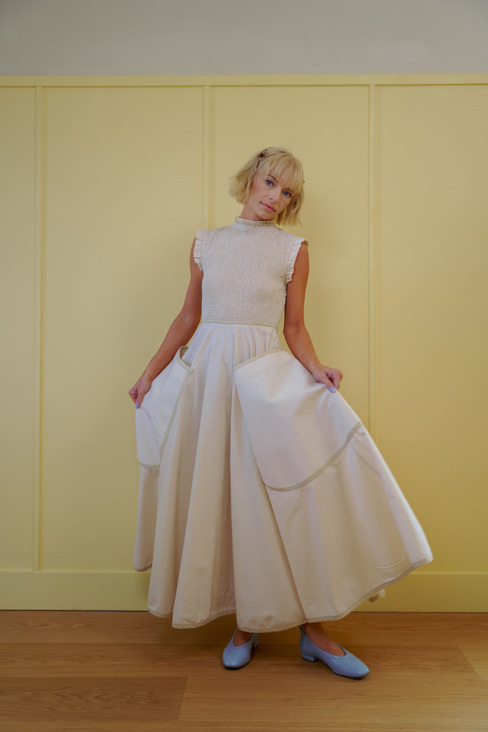 The Margot Dress in Natural