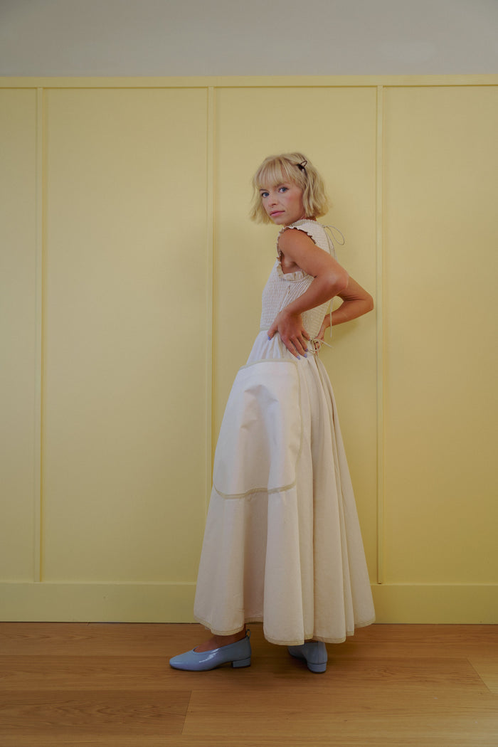 The Margot Dress in Natural