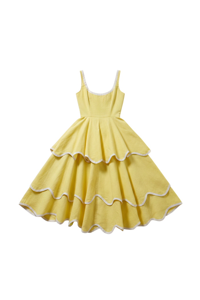 The Millie Dress in Lemonade