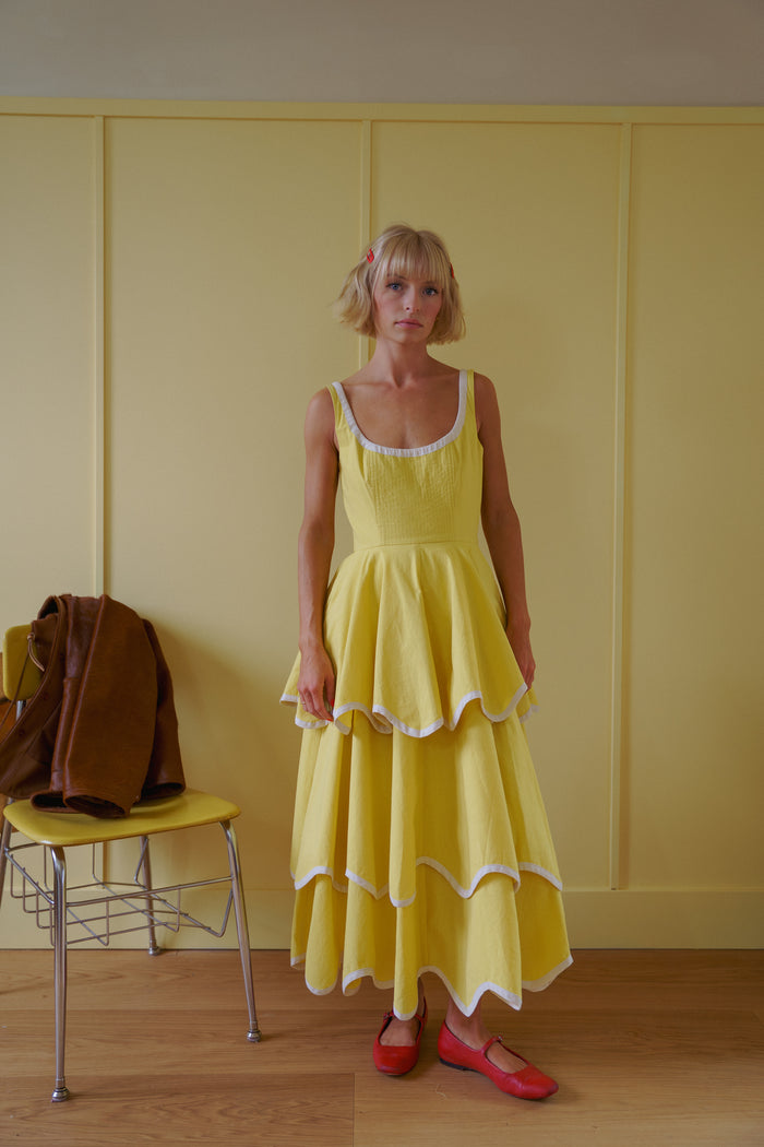 The Millie Dress in Lemonade