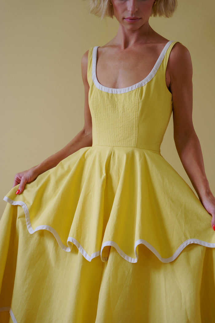 The Millie Dress in Lemonade
