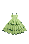 The Millie Dress in Matcha