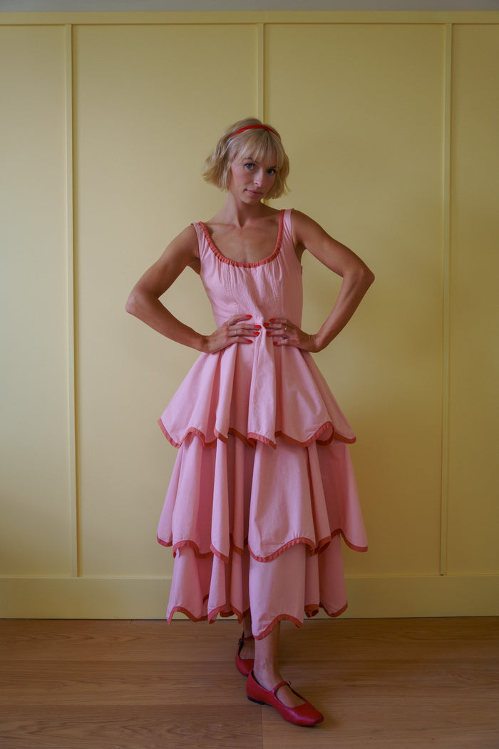 The Millie Dress in Pink Bloom - PRE-ORDER