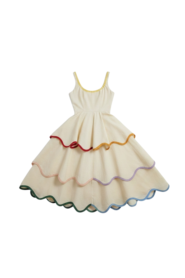 The Millie Dress in Rainbow  🍀