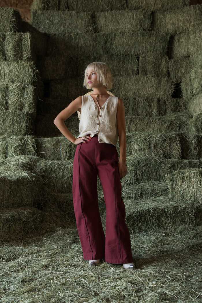 The Sailor Chaps in Maple Red - PREORDER 🍀
