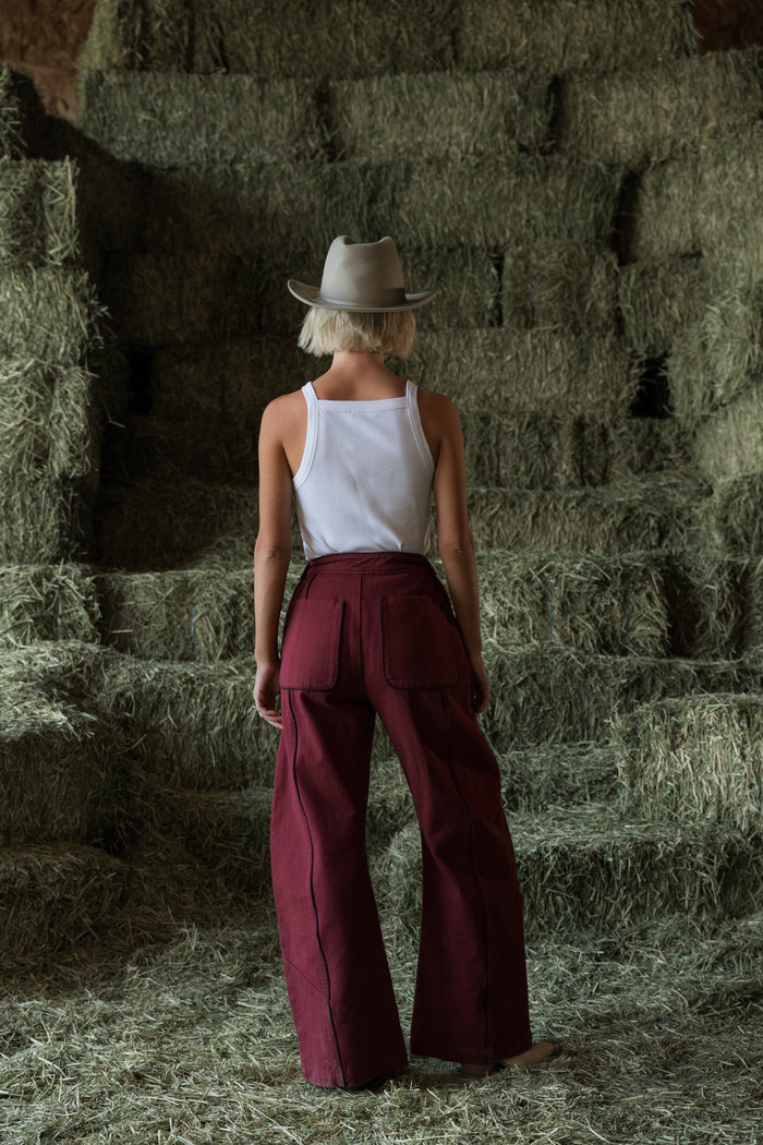 The Sailor Chaps in Maple Red - PREORDER 🍀