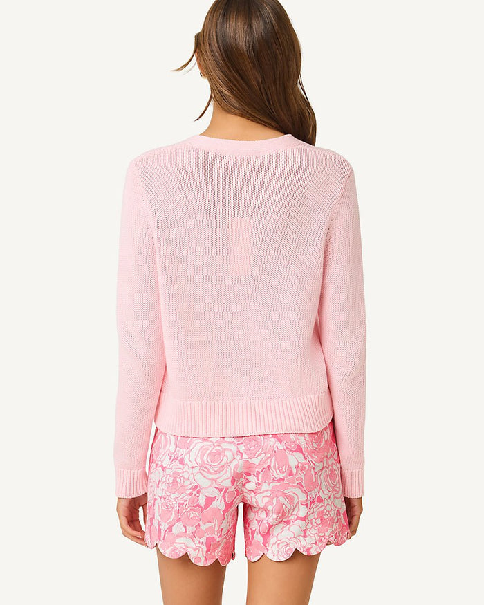 Lilly Pulitzer - Tippery Cardigan - Pink Muse